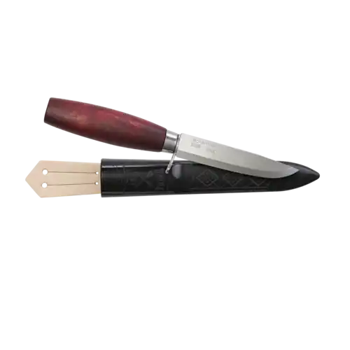 Outdoorový nůž Morakniv Classic No 2F Finger Guard, červený Výhodná Nabídka