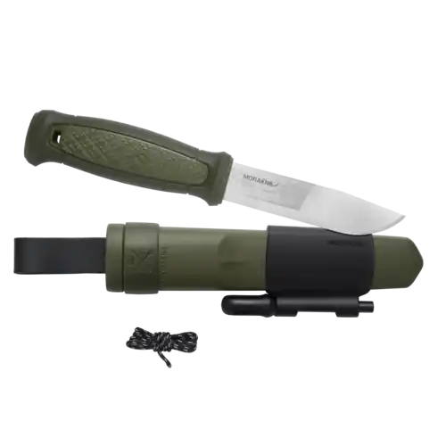 Morakniv Outdoorový nůž se sadou pro přežití Kansbol, zelený Vrácení Zdarma