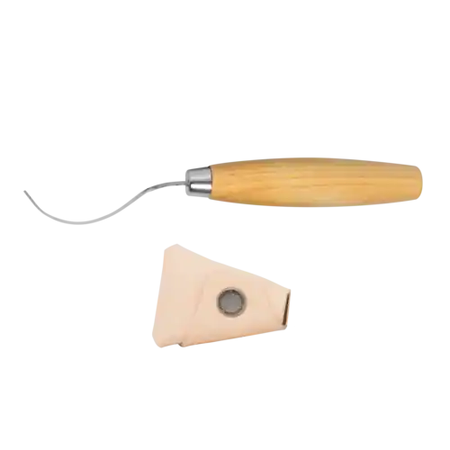 Výprodej Morakniv Řezbářský nůž 163 Double Edge + pouzdro, dřevěné