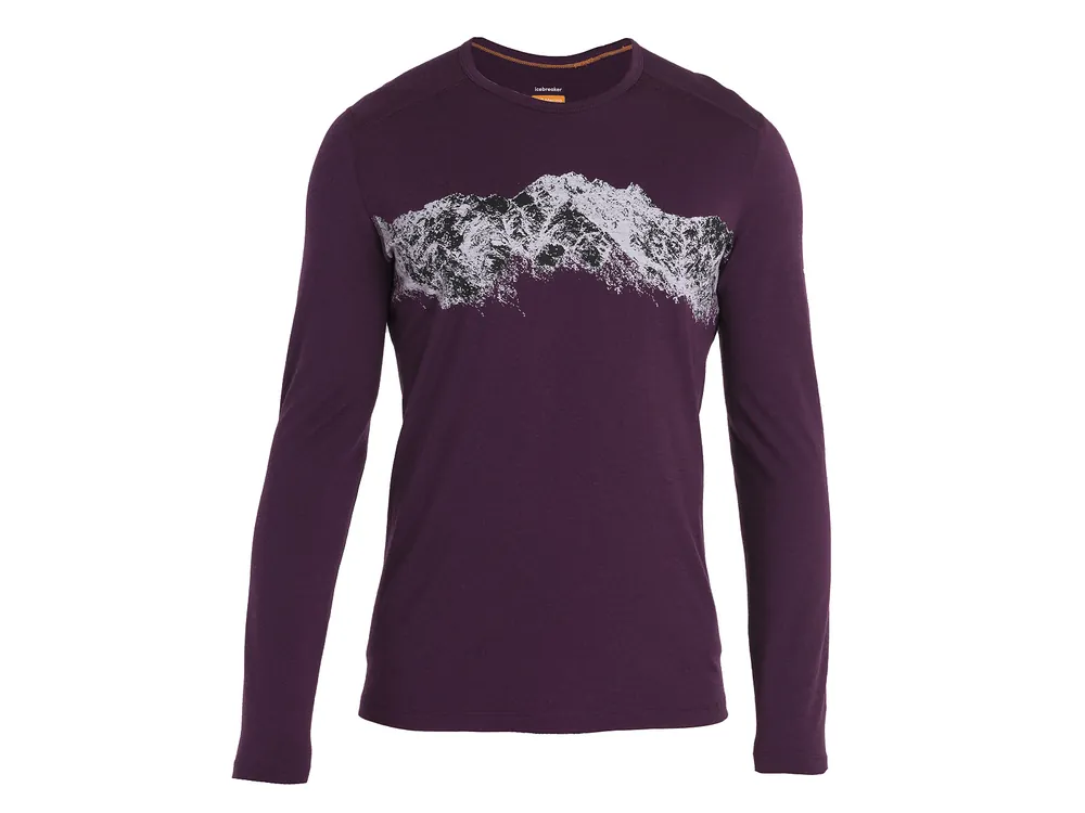 Akční Nabídka Icebreaker Merino 200 Oasis Remarkables, Nightshade - pánské termo triko