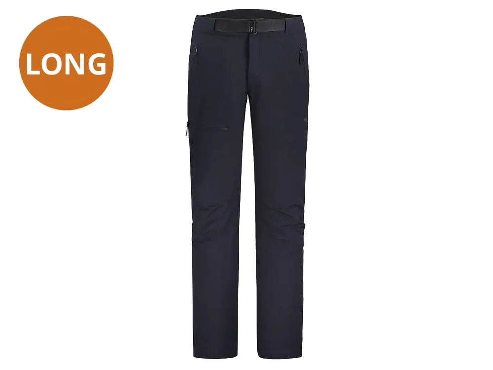 Rab Incline AS Pants, ebony - pánské softshellové kalhoty (long) Aktuální