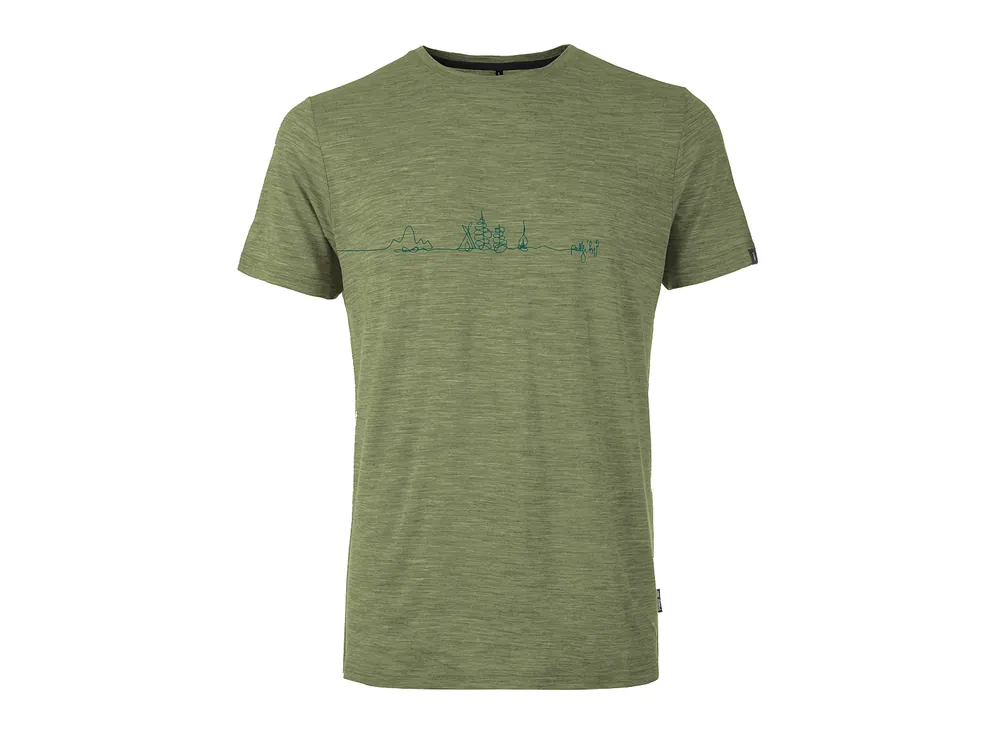 Objednat Nyní Pally‘Hi Men‘s T-Shirt Ready For Whatever, Freckled Pine - pánské funkční tričko