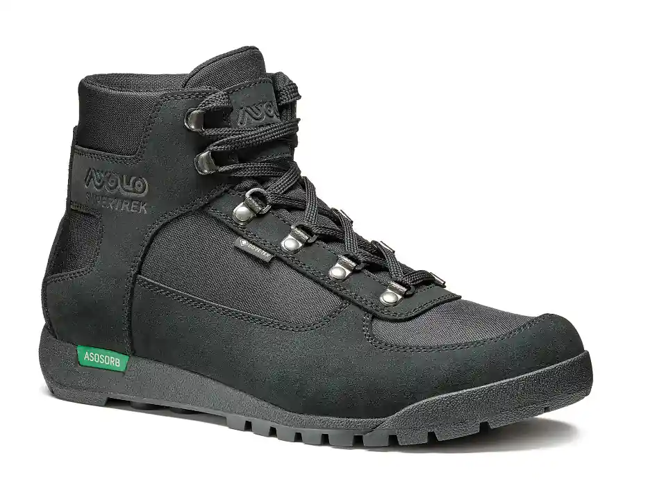 Vysoce Kvalitní Asolo Supertrek GTX ML, black/black - dámské boty