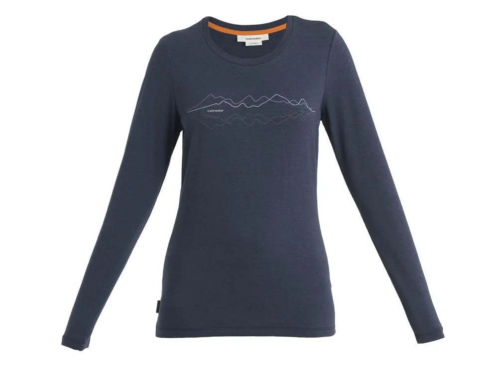 Icebreaker Merino Central Classic Icebreaker, Midnight Navy - dámské triko Autentický