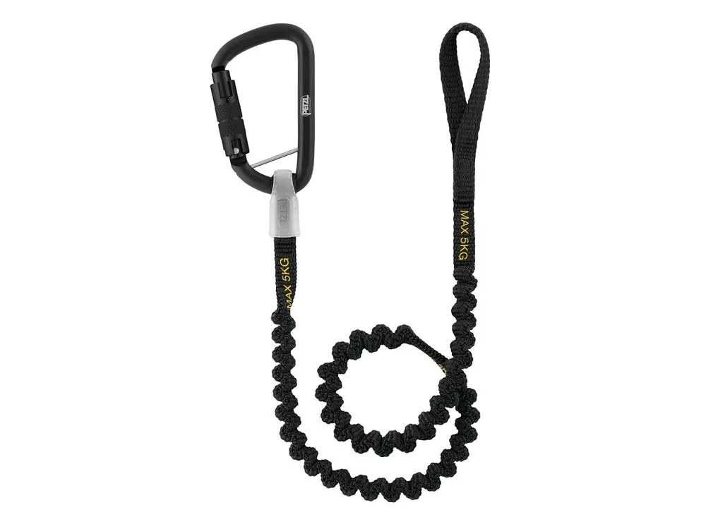 Petzl Tooleash - elastická připojovací smyčka pro nářadí do 5 kg Vysoce Kvalitní