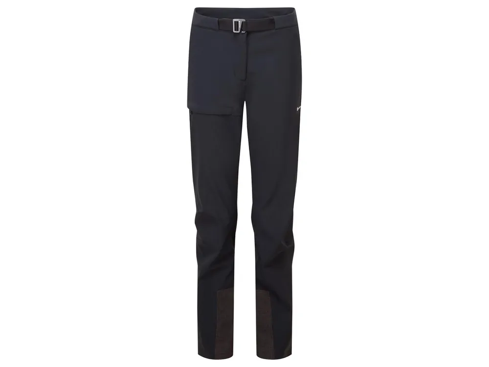 Sleva Montane Womens Terra Stretch XT Pants, Black - dámské odolné kalhoty (regular)
