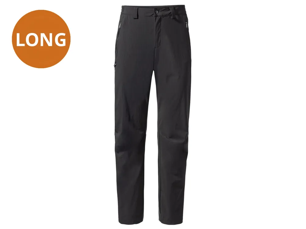 Vaude Mens Farley Stretch Pants III black LONG - pánské turistické kalhoty Víkendová Akce