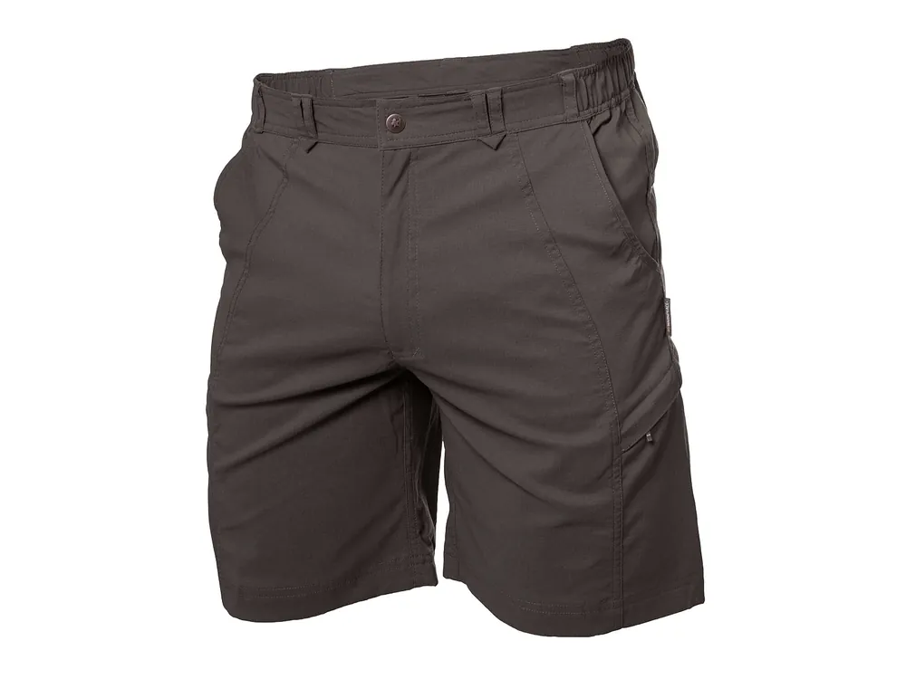 Top Prodej Warmpeace Tobago Shorts, black coffee - pánské šortky