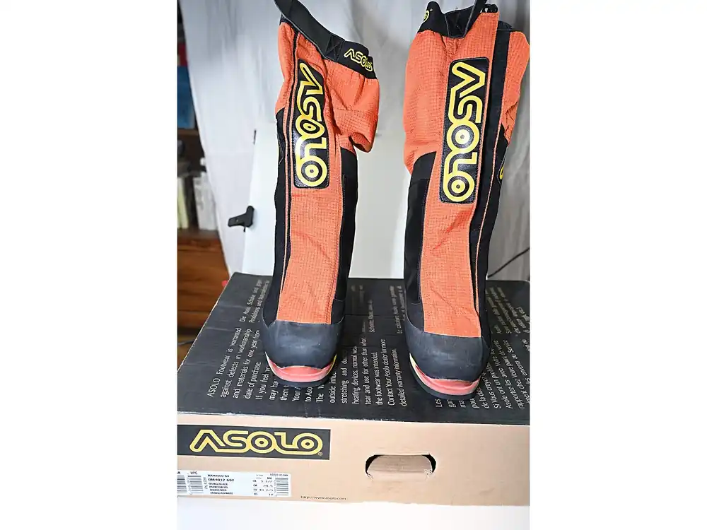 Hit Sezóny Asolo Manaslu GV Orange/Black UK9,5 - technické výškové boty - II.jakost - použité