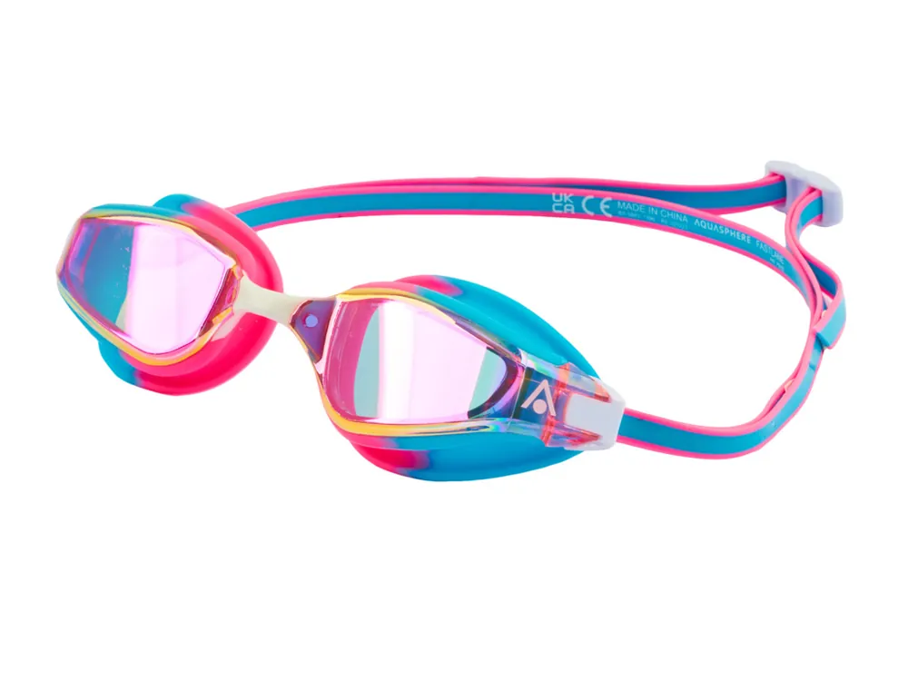 Jen Po Omezenou Doba Aqua Sphere FASTLANE Pink Iridescebt Mirror (Limited Edition) - plavecké brýle