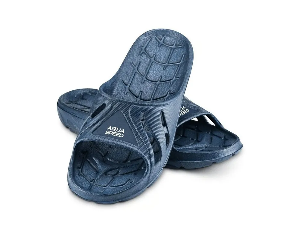Aqua Speed ALABAMA (ASONE) navy blue - bazénové pantofle Sleva