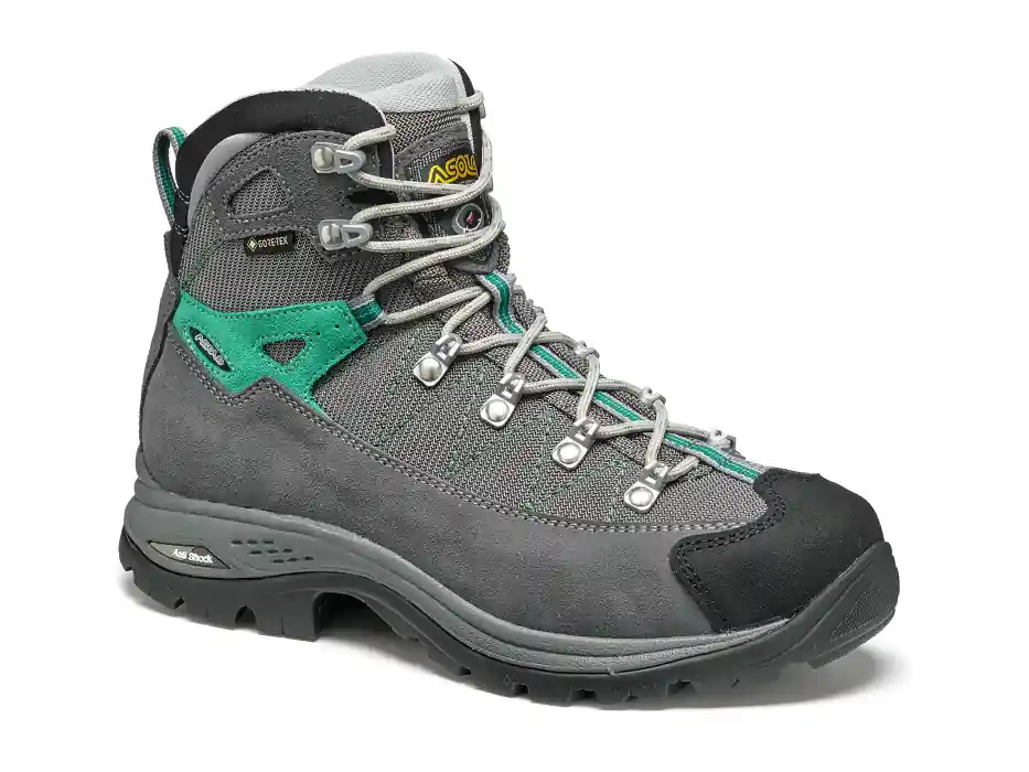 Asolo Finder GV ML, grey/stone/shamrock green - dámské pohorky Tovární Cena