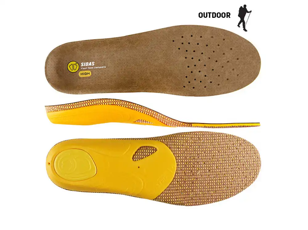 Sidas 3Feet Outdoor High - vložky do bot turistické Nová Kolekce
