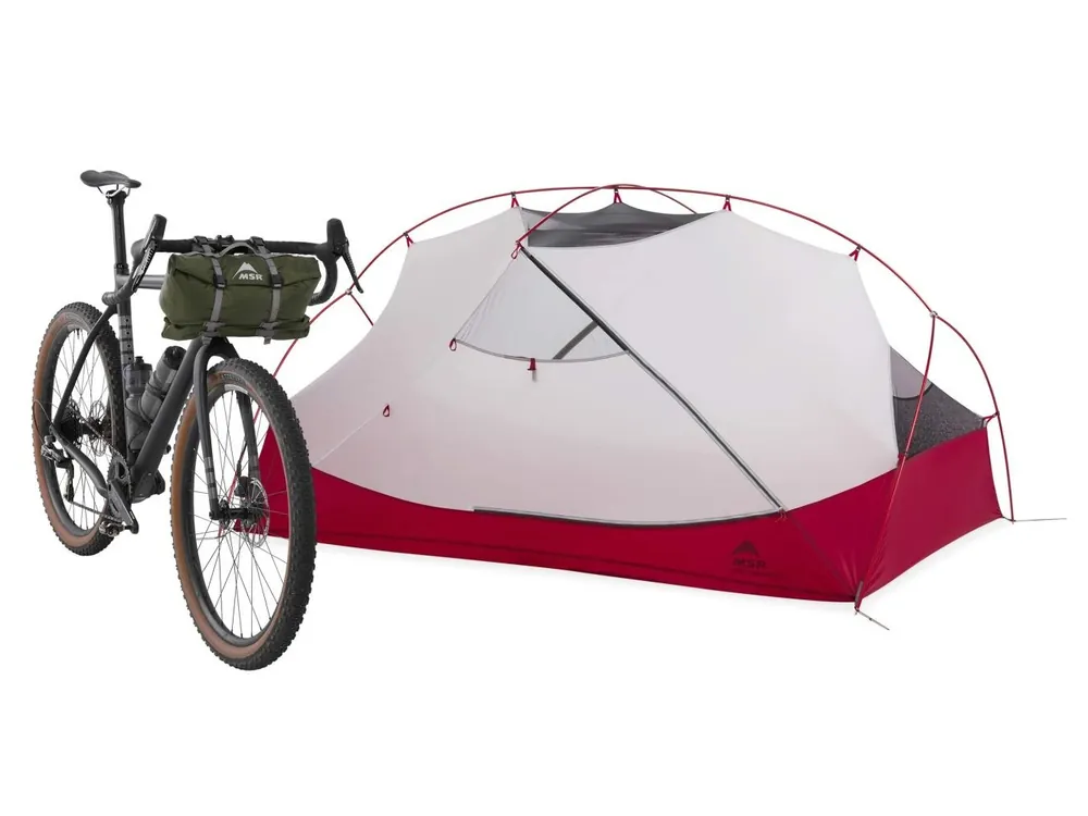 MSR Hubba Hubba Bikepack 2 - třísezónní cyklo stan pro 2 osoby Ověřený