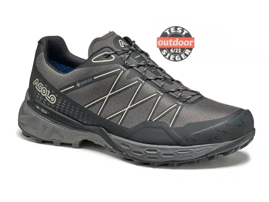 Víkendová Akce Asolo Tahoe GTX MM shark grey/black/beige - pánské turistické boty
