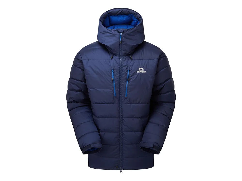 Sezónní Sleva Mountain Equipment Trango Jacket Men‘s, Medieval Blue - péřovka