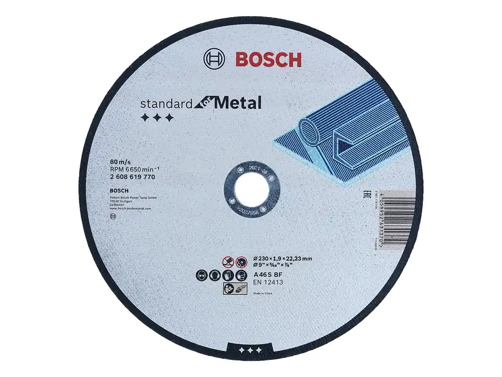 Bosch Řezný kotouč Standard for Metal 230x1,9 2608619770 (1ks) Vysoce Kvalitní