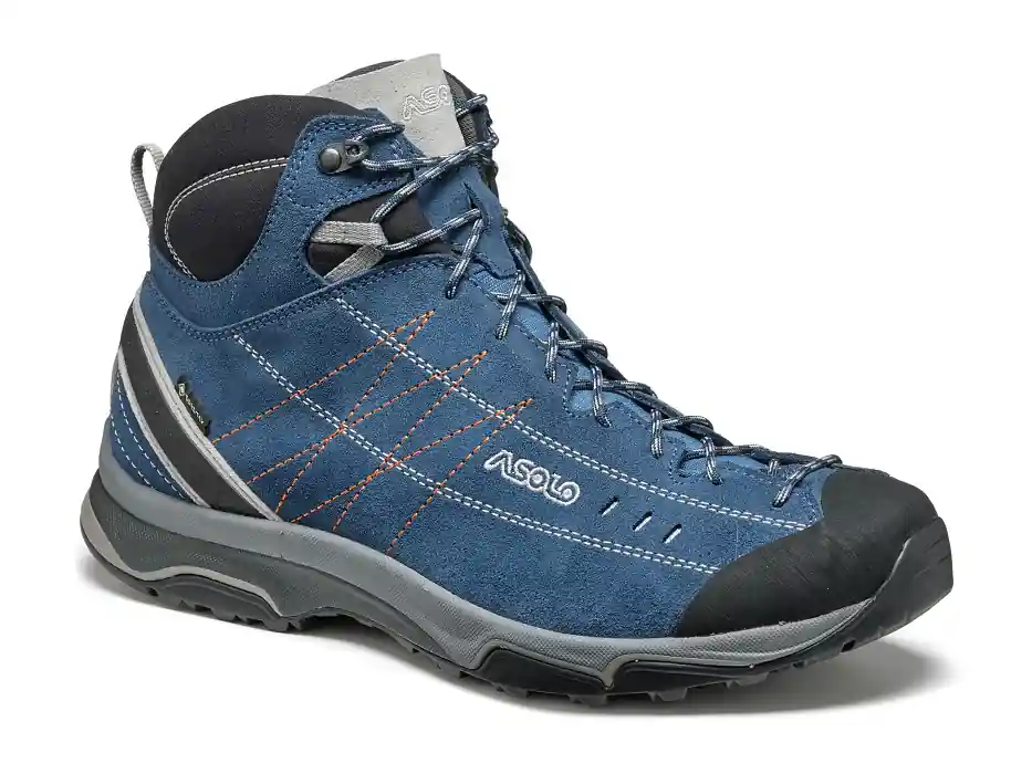 Cenová Bomba Asolo Nucleon Mid GV MM denim blue/night blue - polokotníkové pohorky