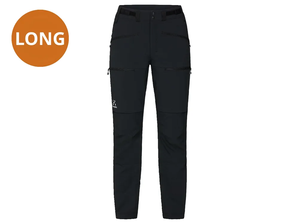 Haglöfs Rugged Standard Pant Women, true black - dámské kalhoty (long) Oblíbený