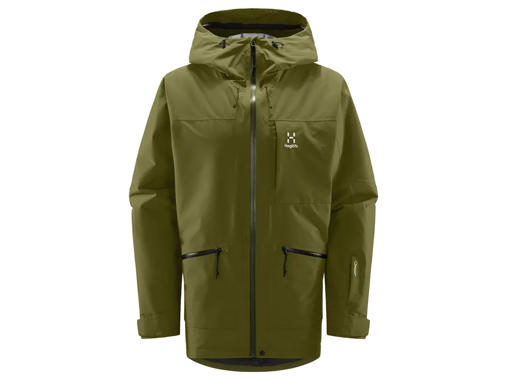 Novinka Haglöfs Lumi Insulated Parka, Olive Green - pánská zateplená parka