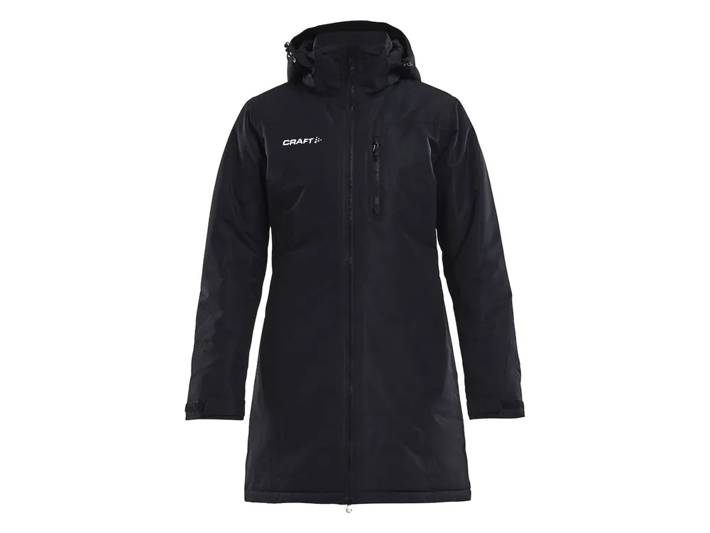 Craft Parka Women, black - dámská zateplená prošívaná bunda Poslední Šance
