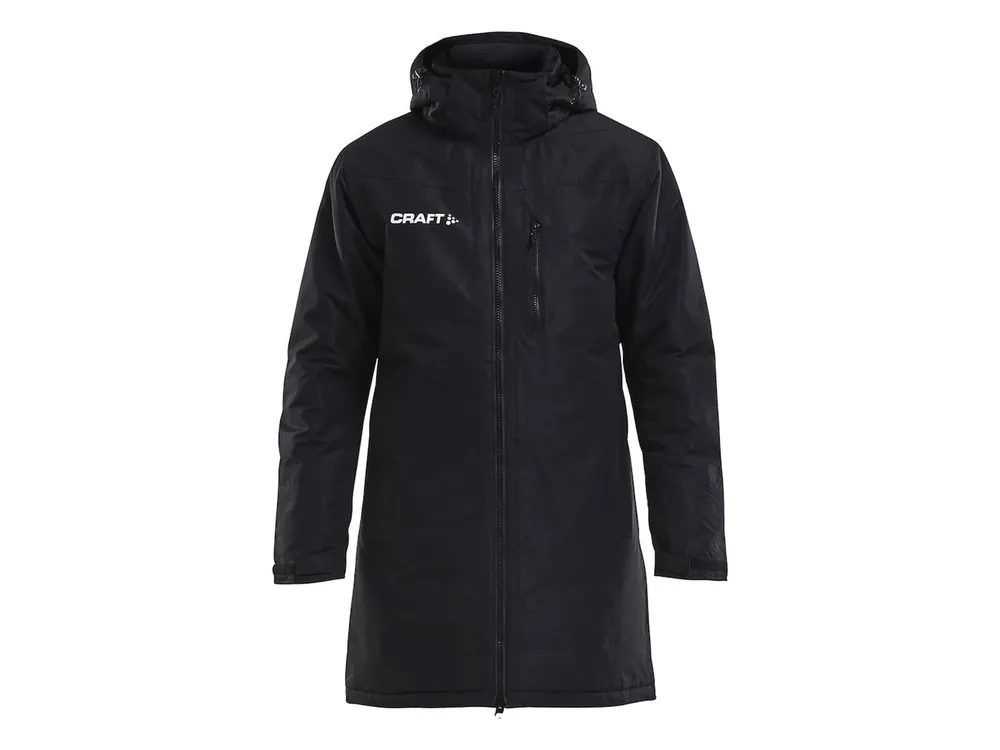 Craft Parka Men, black - pánská zateplená prošívaná bunda Expresní Doručení
