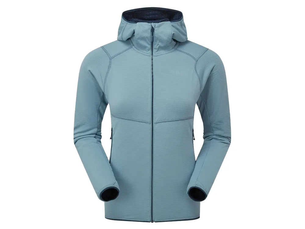 Akční Nabídka Rab Womens Evolute Hoody, citadel - dámská střední vrstva