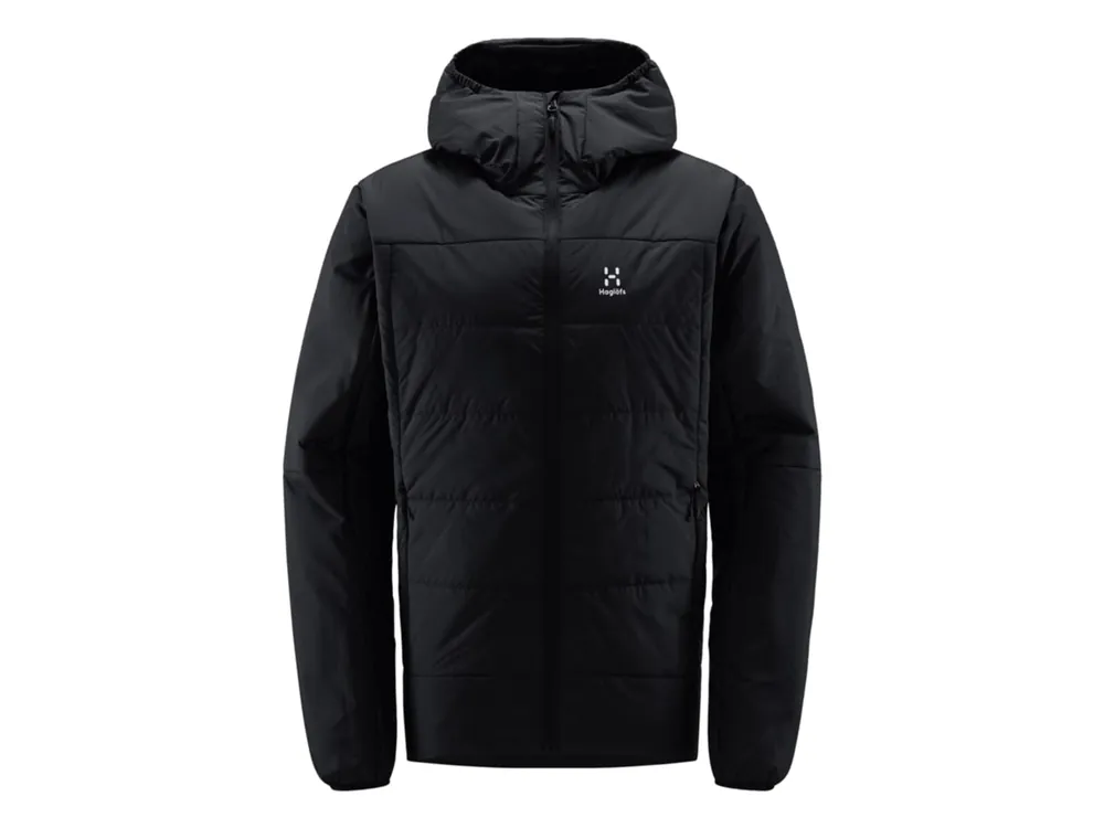 Haglöfs Mimic Silver hood, True Black - pánská bunda Časově Omezené