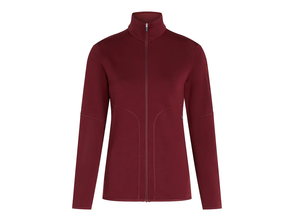 Icebreaker Wmns Merino 560 RealFleece Elemental II LS Zip, Port Akce
