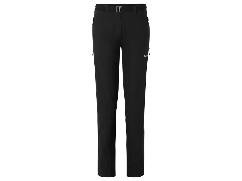 Top Prodej Montane Womens Terra Stretch Pants, Black - dámské strečové kalhoty (regular)