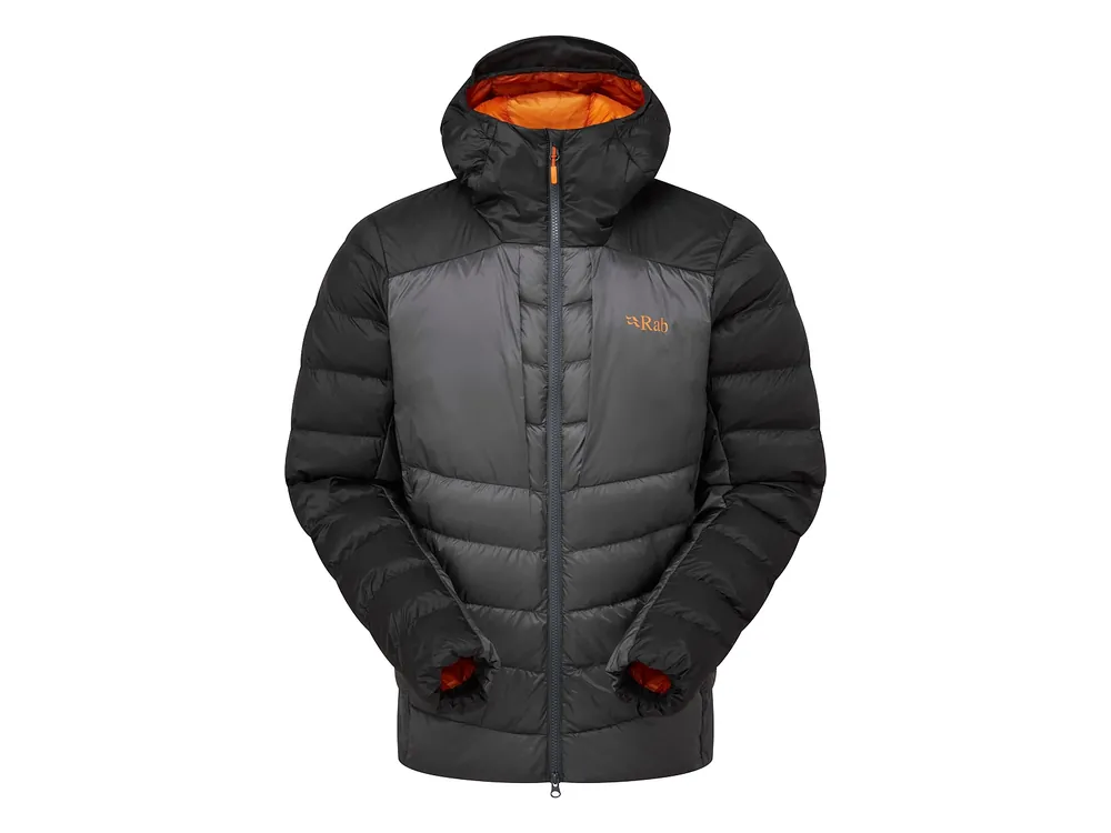 Rab Cirrus Ultra Hoody Jacket, Anthracite/Graphene - pánská zimní bunda Levný