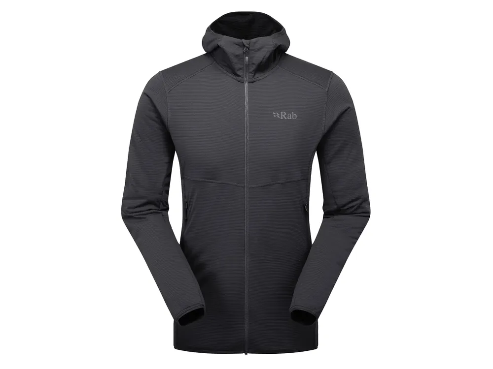 Poslední Šance Rab Evolute Hoody, beluga - pánská střední vrstva