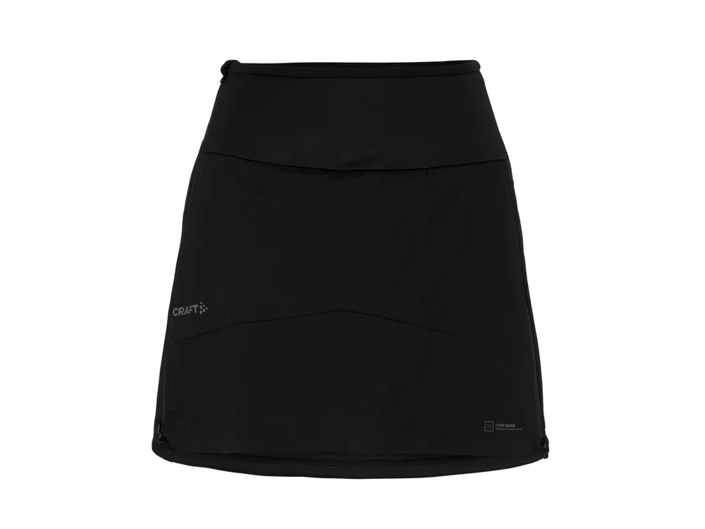 Craft ADV Nordic Training Insulate Skirt W, black - dámská běžkařská sukně Jen Po Omezenou Doba