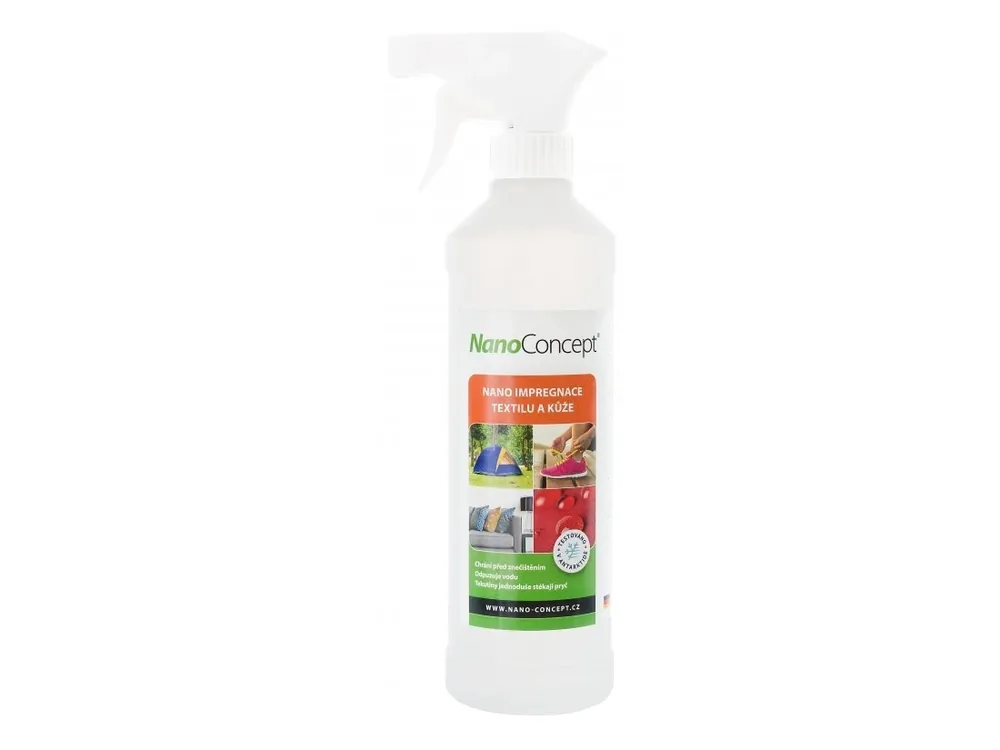 Vysoce Kvalitní NanoConcept Nano impregnace textilu a kůže 500 ml