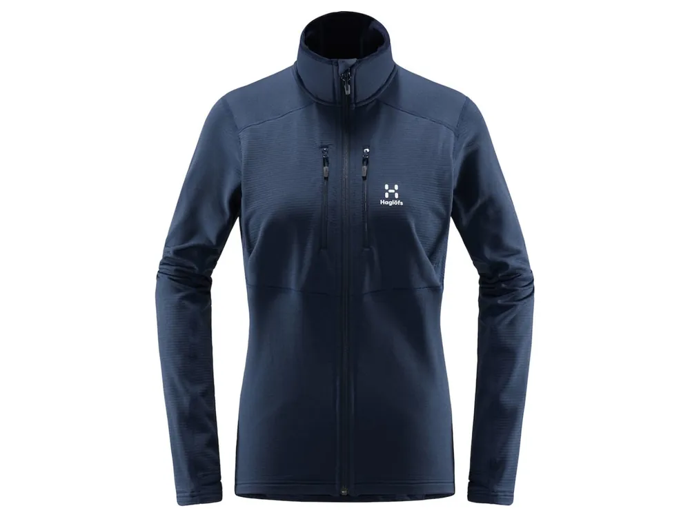 Nejlepší Cena Haglöfs Roc Sheer Mid Jacket Women, Tarn Blue - dámská mikina