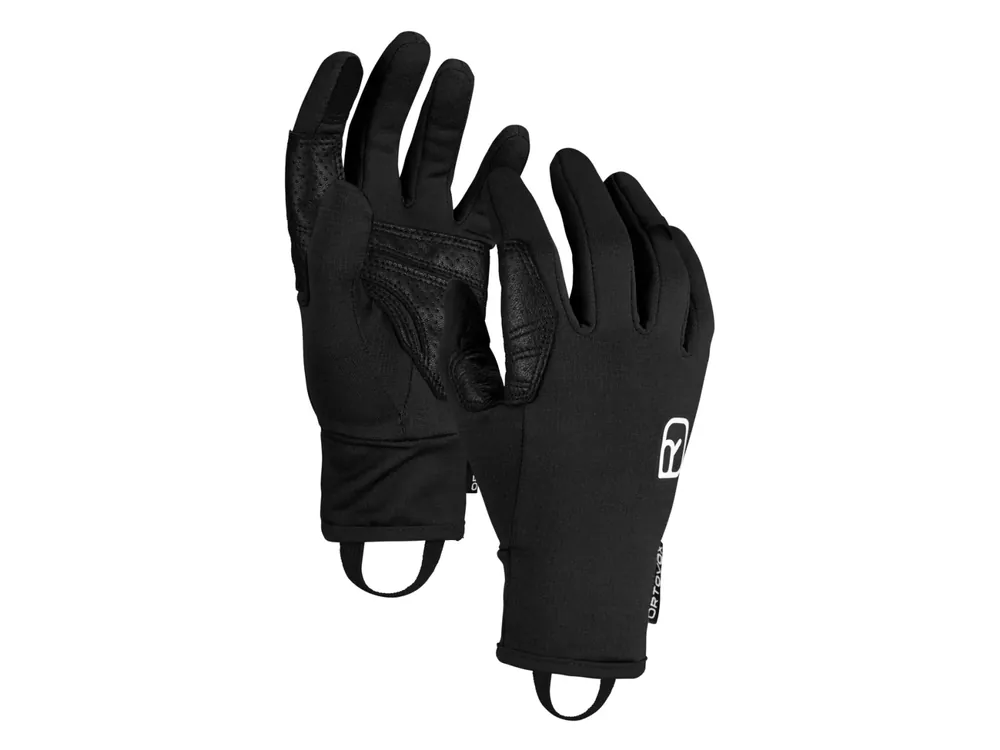 Horká Nabídka Ortovox Fleece Light Glove Men‘s, Black Raven - lehké fleecové rukavice