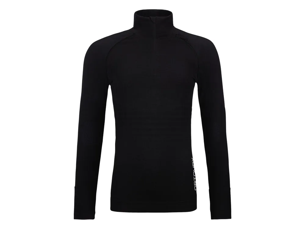 Ortovox 230 Competition Zip Neck Women‘s, Black Raven - dámské triko Ověřený