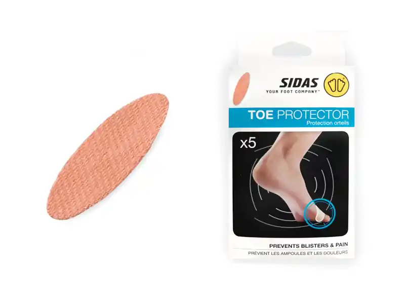 Sidas Toe Protector V2 (5 ks) - náplasti proti puchýřům Cenová Bomba