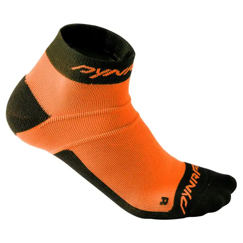 Autentický Dynafit Vert Mesh Footie funkční ponožky Fluo Orange 43-46