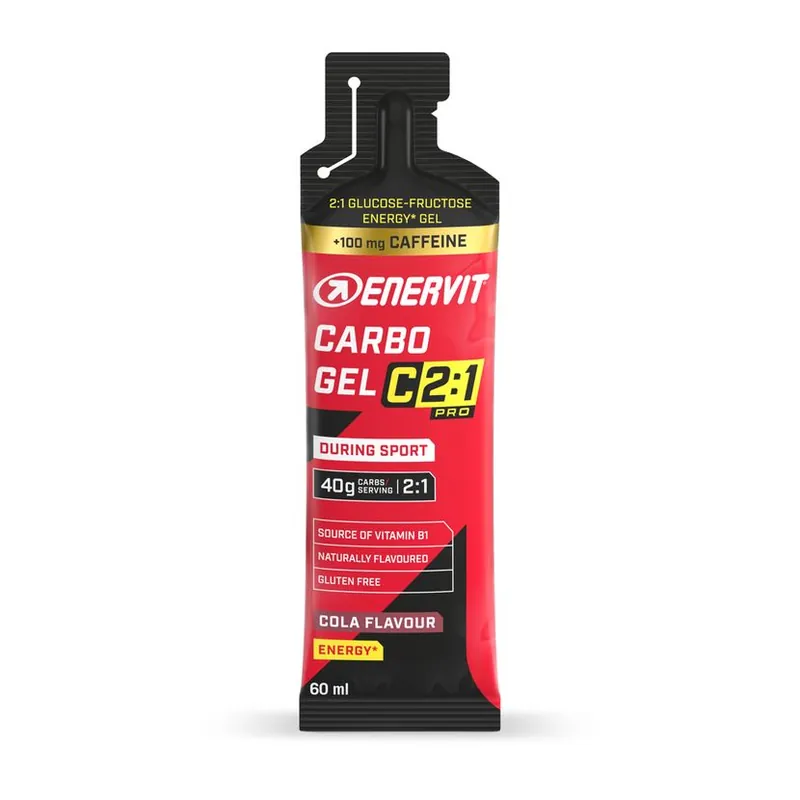 Enervit Carbo Gel C2 1 + kofein cola Akce