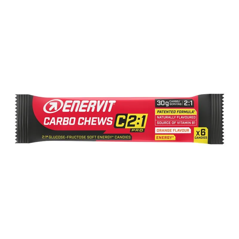 Finální Výprodej Enervit Carbo Chews C2 1 pomeranč