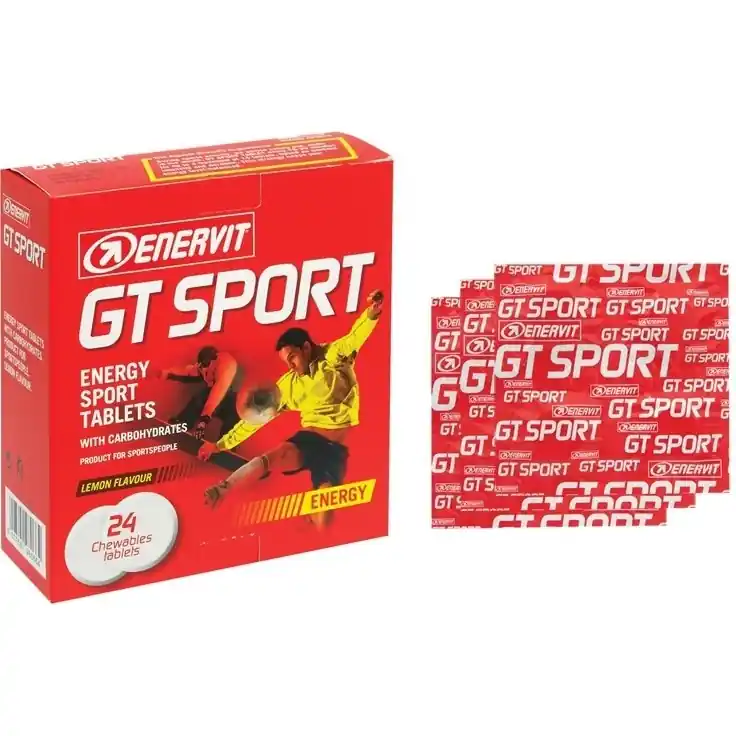 Tovární Cena Enervit Carbo Tablets (24 tablet) citron