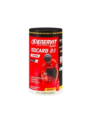 Vysoce Kvalitní Enervit Isocarb 2 1 650 g citron