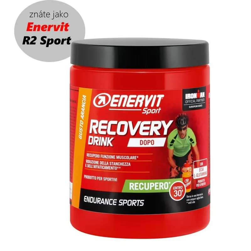 ENERVIT Recovery Drink 400 g pomeranč Sleva
