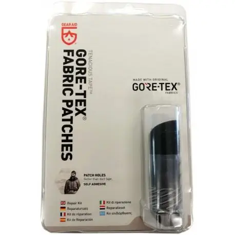 Gear Aid - záplaty Gore-Tex černá Expresní Doručení