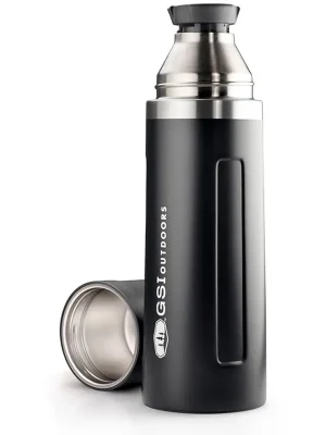 Aktuální GSI Glacier Stainless Vacuum Bottle termoska černá 1l