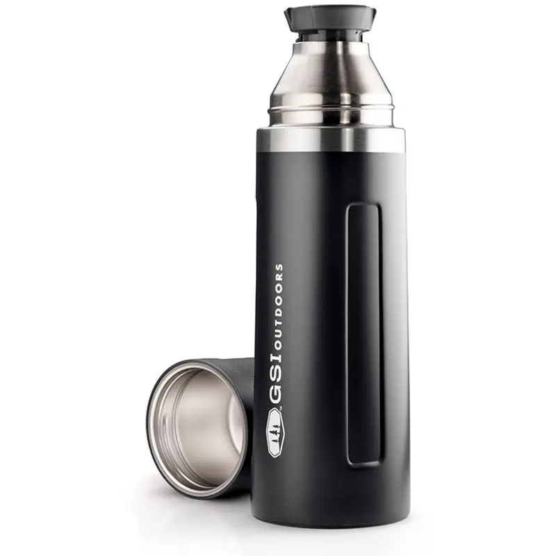 Aktuální GSI Glacier Stainless Vacuum Bottle termoska černá 1l