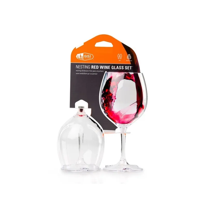 Cenová Bomba GSI Nesting Red Wine Glass Set sada pohárů na červené víno