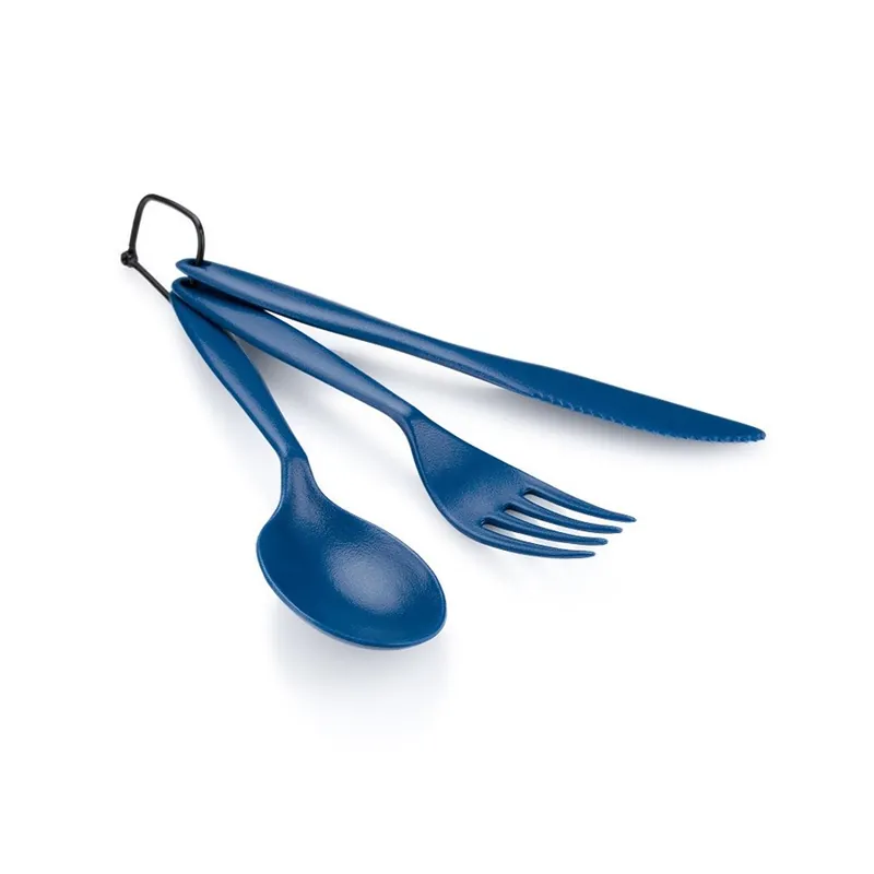 Autentický GSI Tekk Cutlery Set plastový příbor set