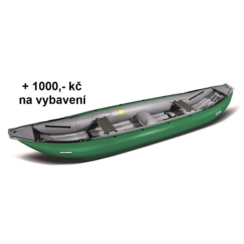 Gumotex Baraka nafukovací kánoe Zelená Omezená Nabídka